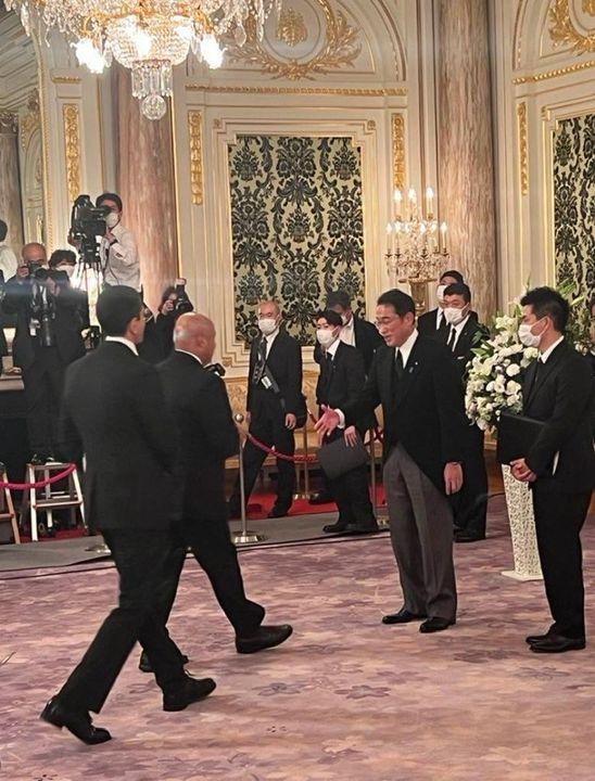 مصر تشارك في الجنازة الرسمية لرئيس وزراء اليابان الأسبق شينزو آبي ------ الفريق مهندس كامل الوزير ينوب عن 11583