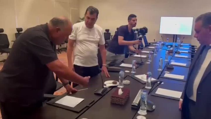 سامح شكري، الرئيس المعين لمؤتمر COP27، يتفقد الاستعدادات الخاصة باستضافة المؤتمر في شرم الشيخ ***** قام وزير 11906