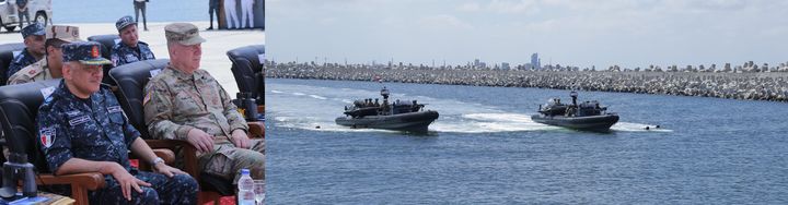 المتحدث العسكرى : القوات البحرية المصرية والأمريكية تنفذان تدريب تبادل الخبرات SOF-10 بنطاق الأسطول الشمالى 13037