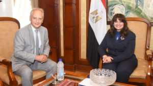 وزيرة الهجرة تستقبل السفير اليوناني بالقاهرة لبحث سبل تعزيز التعاون 
…
