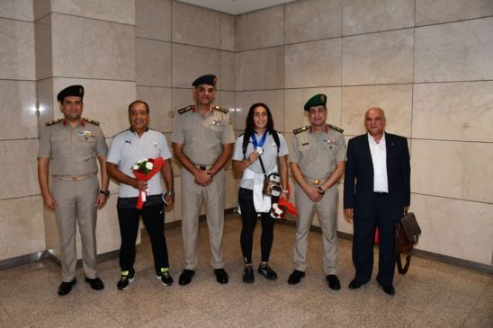 المتحدث العسكرى : القوات المسلحة تستقبل الأبطال الرياضيين المشاركين فى بطولة العالم للمصارعة بدولة صربيا 29817