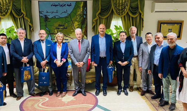وزارة الخارجية تروج للسياحة في مصر بصحبة ١٢ سفيرًا معتمدًا بالقاهرة  في إطار جهود وزارة الخارجية ضمن 55082