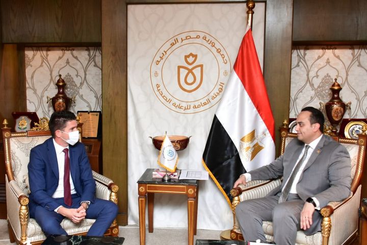 الهيئة العامة للرعاية الصحية: رئيس هيئة الرعاية الصحية يناقش فرص التعاون مع مسئولي أحد 72744