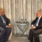 بيان صادر عن وزارة الخارجية: 
وزير الخارجية يلتقي رئيس الوزراء الفلسطيني في نيويورك 
التقى السيد سامح