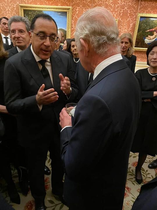 رئيس الوزراء يشارك فى حفل الاستقبال الذي أقامه الملك تشارلز الثالث للمشاركين فى مراسم جنازة الملكة إليزابيث 74959