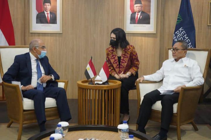 السفير المصري في جاكرتا يلتقي وزير التجارة الأندونيسي - التقى السفير أشرف سُلطان، سفير جمهورية مصر 85387
