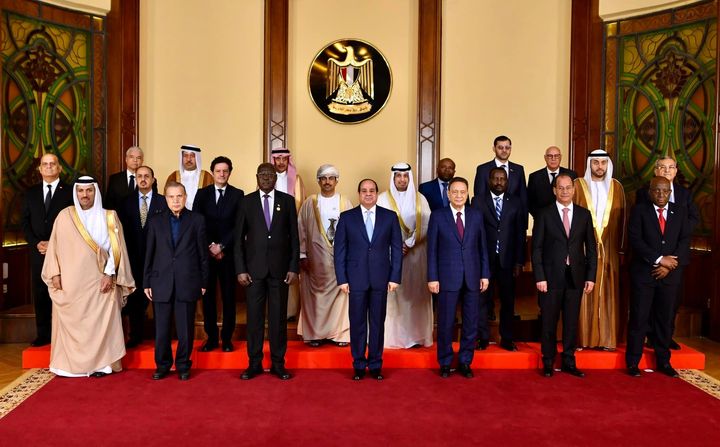 استقبل السيد الرئيس عبد الفتاح السيسي اليوم بقصر الاتحادية السادة وزراء الإعلام العرب، ويشدد على أن الكلمة 91180