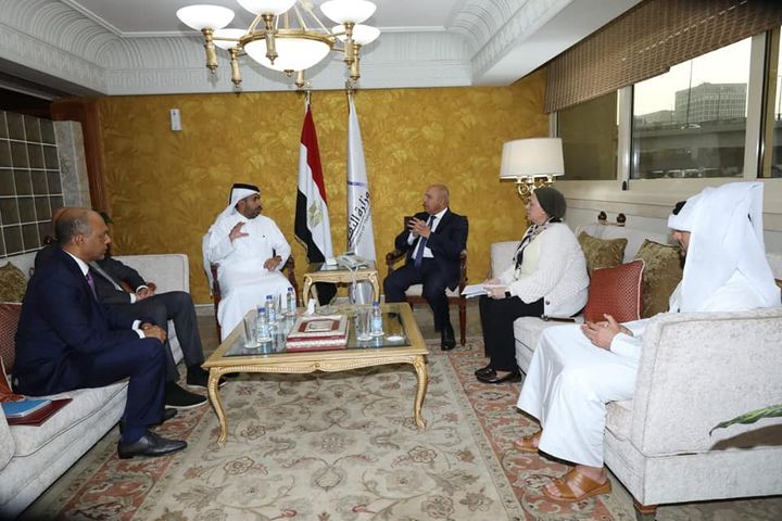وزارة النقل: وزير النقل يستقبل رئيس الاستثمار في اقليم افريقيا وآسيا في جهاز قطر للاستثمار 96088