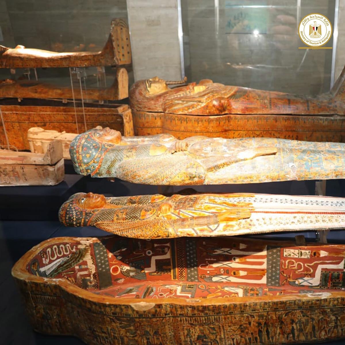 المتحف المصرى ٢٠٠ عام علم مصريات بعد نقل المومياوات الملكية من القاعة التى كانت مخصصة لها فى المتحف وهى FcO8K9BXkAQHLa5