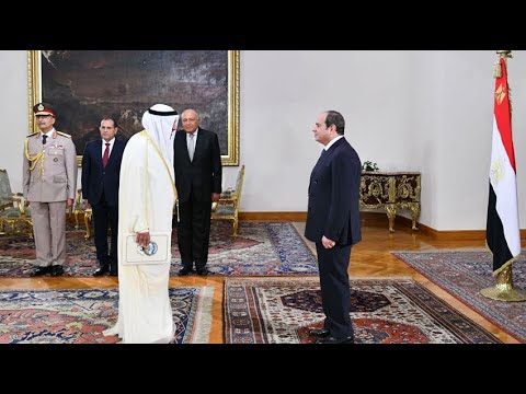 الرئيس عبد الفتاح السيسي يتسلم أوراق اعتماد ثلاثة عشر سفيرًا جديدًا hqdefaul 71