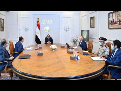 الرئيس عبد الفتاح السيسي يتابع الموقف التنفيذي لعدد من مشروعات وزارة النقل hqdefaul 72