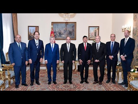 الرئيس عبد الفتاح السيسي يستقبل رئيس اللجنة الأولمبية الدولية hqdefaul 90