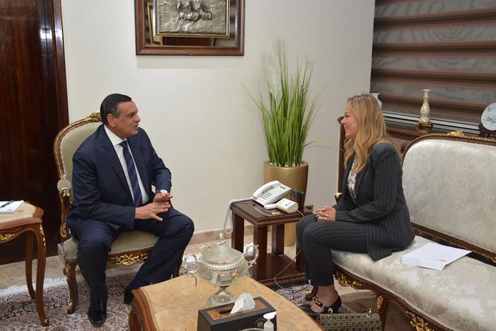 وزارة التنمية المحلية: وزير التنمية المحلية يلتقي المدير التنفيذي للأكاديمية الوطنية للتدريب 11785