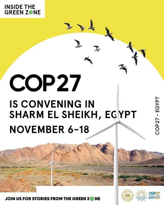 From November 6-18, policy makers, thought leaders, and members of civil society from around the globe will convene for COP27 - in beautiful Sharm El Sheikh 29641