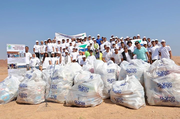 We’re thrilled with the results from our Clean-Up Day in Sharm El-Sheikh where we’ve been joined by an intrepid group of volunteers including students, conservation groups and tireless teams from 35467