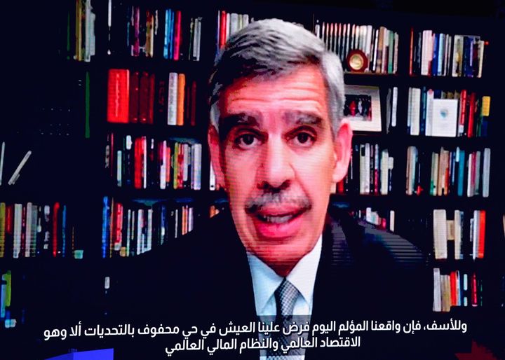 خلال كلمة مسجلة له أذيعت بالمؤتمر الاقتصادي مصر – 2022: الدكتور محمد العريان: نعاصر اقتصادًا عالميًا تكتنفه 35543