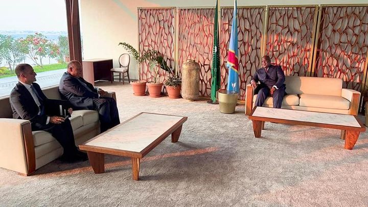 وزارة الخارجية: وزير الخارجية يلتقي رئيس جمهورية الكونغو الديمقراطية خلال زيارته إلى العاصمة 38489