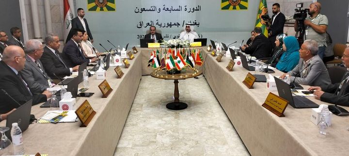 وزارة القوى العاملة: وزيرالقوى العاملة في مجلس إدارة العمل العربية ببغداد:العمل العربي 53771