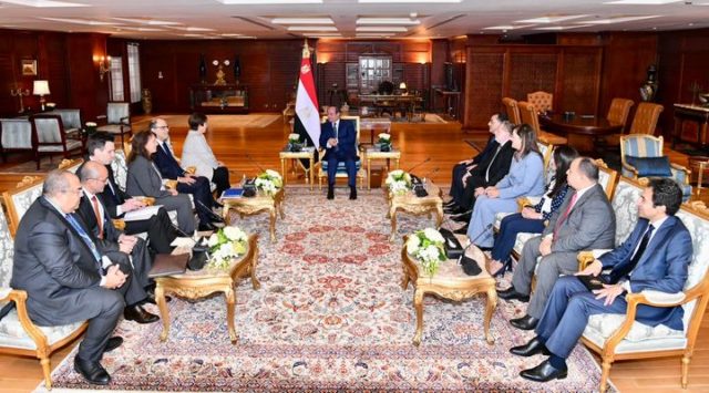 السيد الرئيس عبد الفتاح السيسي يستقبل بشرم الشيخ السيدة كريستالينا جورجييفا المدير التنفيذي لصندوق النقد 28412
