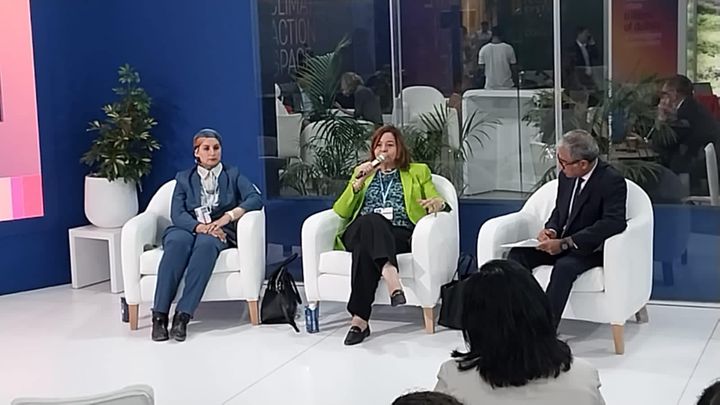 رئيس صندوق الإسكان الاجتماعي تشارك في جلسة نقاشية بعنوان تسريع تمويل المباني الخضراء ضمن فعاليات مؤتمر 29426