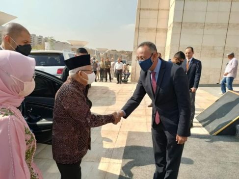 ٦ نوفمبر ٢٠٢٢ نائب رئيس جمهورية أندونسيا والوفد المرافق له في زيارة للمتحف القومي للحضارة 31465