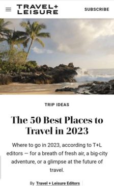 ٢٤ نوفمبر ٢٠٢٢ - موقع Travel and Leisure: مصر من أفضل المقاصد السياحية للسفر إليها خلال عام 2023 تحت 31936