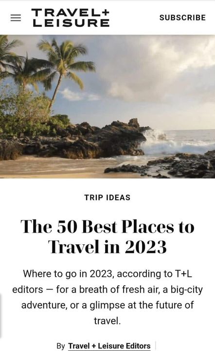 ٢٤ نوفمبر ٢٠٢٢ - موقع Travel and Leisure: مصر من أفضل المقاصد السياحية للسفر إليها خلال عام 2023 تحت 31936