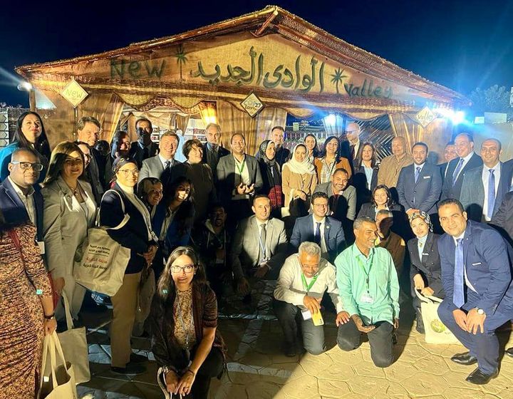 12 نوفمبر 2022 على هامش استضافة مصر لمؤتمر COP27 - وزارة السياحة والآثار تنظم جولة لأعضاء لجنة 42248