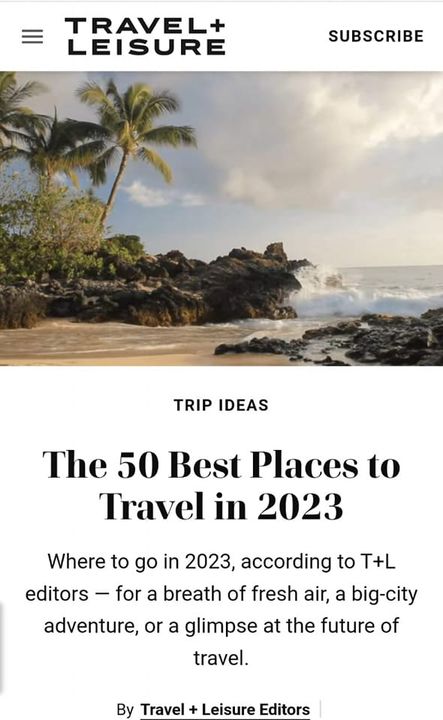وزارة السياحة والآثار: ٢٤ نوفمبر ٢٠٢٢ - موقع Travel and Leisure: مصر من أفضل المقاصد السياحية للسفر 43246