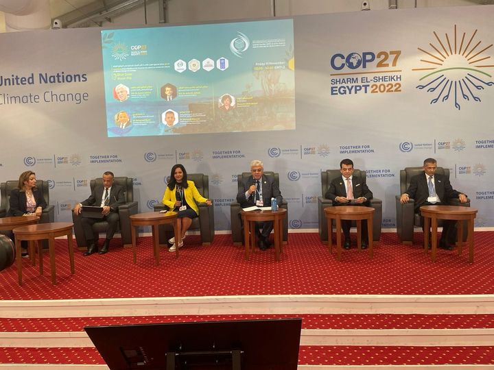 على هامش استضافة مصر مؤتمر أطراف اتفاقية الأمم المتحدة الإطارية للتغير المناخي COP27 وزير التعليم العالي 59840