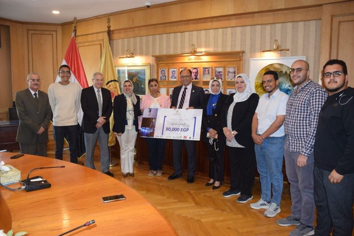 تزامنًا مع إنطلاق فعاليات مؤتمر الأطراف الـ27 للتغيرات المُناخية بمدينة شرم الشيخ جامعة حلوان تعرض جهودها 73053