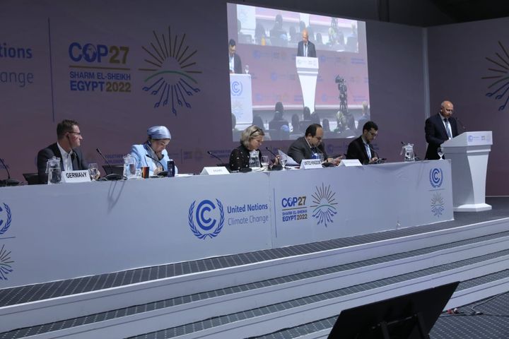 وزارة النقل: ضمن فعاليات يوم الحلول بمؤتمر المناخ COP27 المنعقد بمدينة شرم الشيخ وزير النقل 89657
