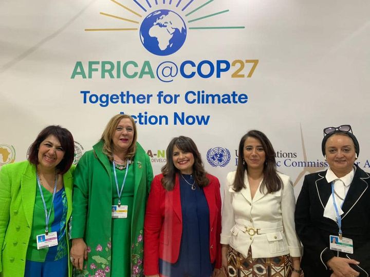 خلال مشاركتها في مؤتمر المناخ Cop27 94084