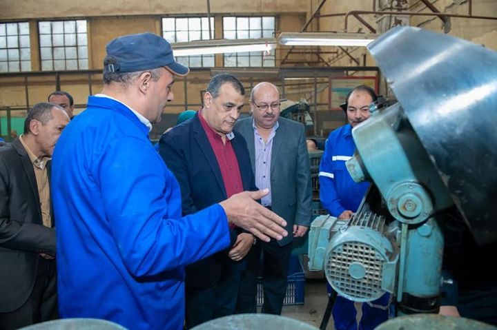 وزارة الإنتاج الحربي: وزير الدولة للإنتاج الحربي يتفقد شركة شبرا للصناعات الهندسية • 95819