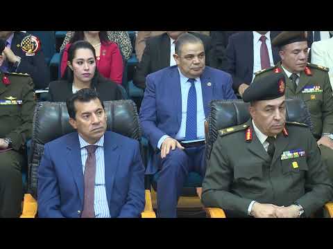 أكاديمية ناصر العسكرية تنظم عرضًا تقديميًا ليوم جمهورية مصر العربية للدارسين من الدول الشقيقة . hqdefau 114