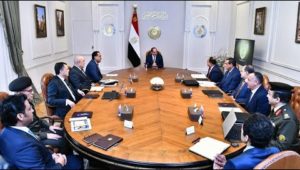 السيد الرئيس يتابع الموقف التنفيذي لمشروع المتحف المصري الكبير والاستراتيجية المستقبلية للسياحة