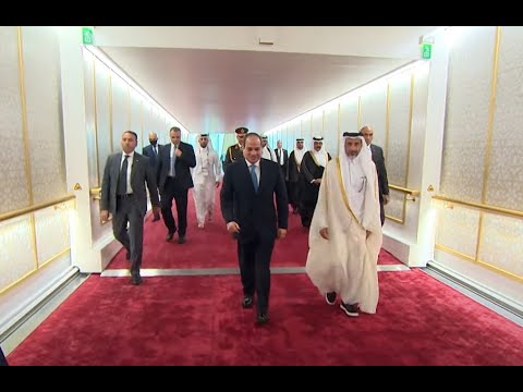 نشاط السيد الرئيس عبد الفتاح السيسي خلال مشاركة سيادتة في افتتاح كاس العالم hqdefaul 91
