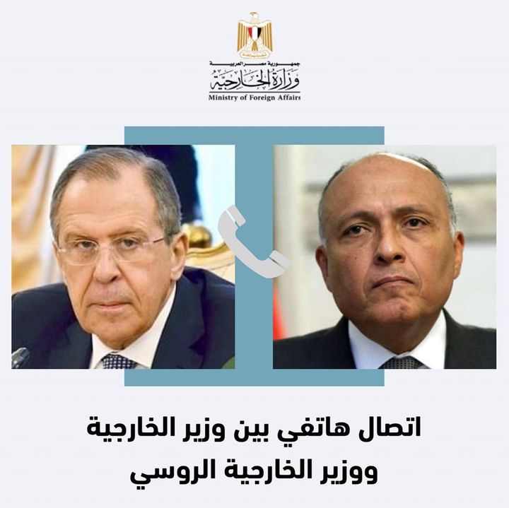 وزارة الخارجية: وزير الخارجية يتلقى اتصالاً هاتفياً من وزير الخارجية الروسي تلقى السيد 13173