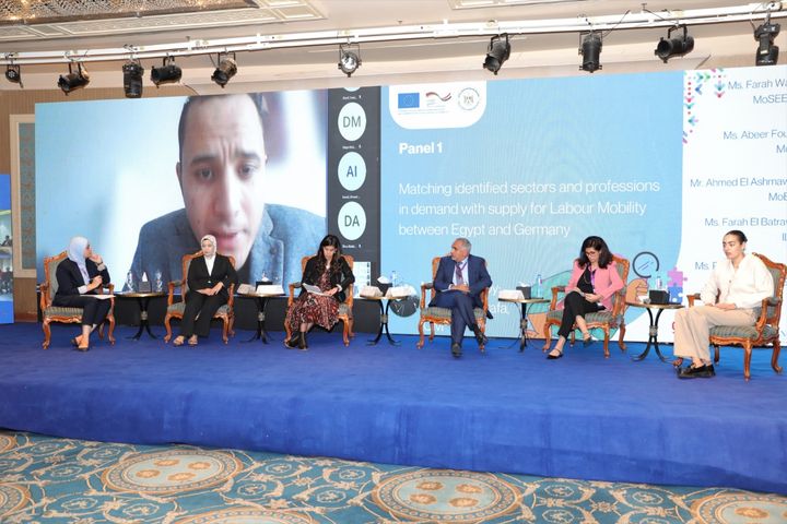 التعليم تشارك في فعاليات مؤتمر THAMM مصر للتدريب والتأهيل المهني في نطاق هجرة اليد العاملة إلى ألمانيا 22624