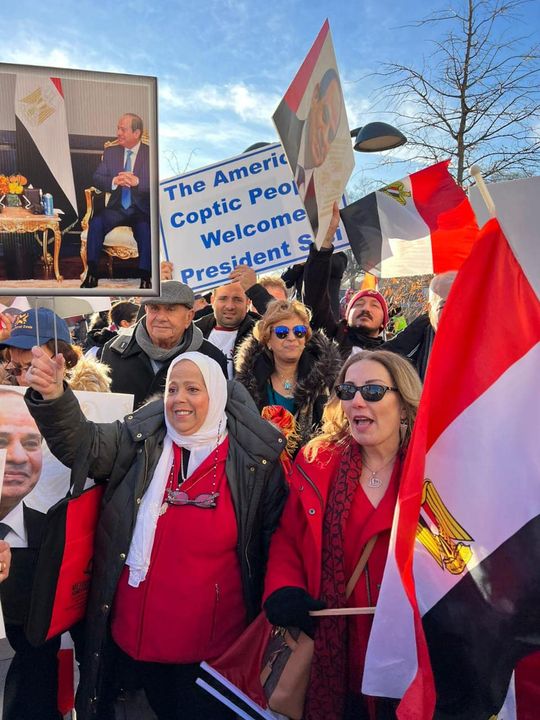 السيد الرئيس عبد الفتاح السيسي : بكل الاعزاز والتقدير اتوجه بالشكر الصادق على ما ابدته الجالية المصرية 41196