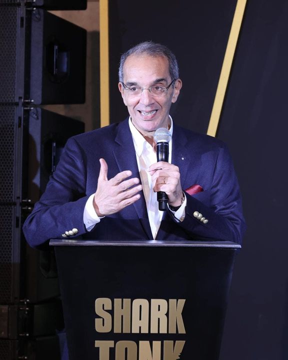 وزارة الاتصالات وتكنولوجيا المعلومات ترعى برنامج شارك تانك مصر Shark Tank Egypt الأول فى عالم المال والأعمال على 77688