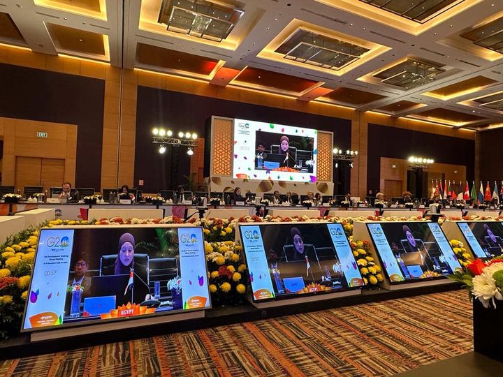وزارة التخطيط والتنمية الاقتصادية تشارك في الاجتماع الأول لمجموعة العمل الفنية الخاصة بالتنمية لدول مجموعة 91845