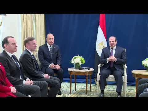 الرئيس عبد الفتاح السيسي يقابل رئيس البنك الدولي بواشنطن hqdefaul 67