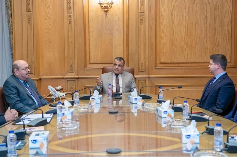 وزارة الإنتاج الحربي: وزير الدولة للإنتاج الحربي يستقبل وفد نالكو ووتر الأمريكية لمتابعة 12622