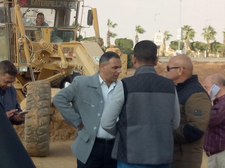 مسئولو جهاز مدينة بدر يتفقدون أعمال تطوير وتوسعة الطرق بالمدينة 14892