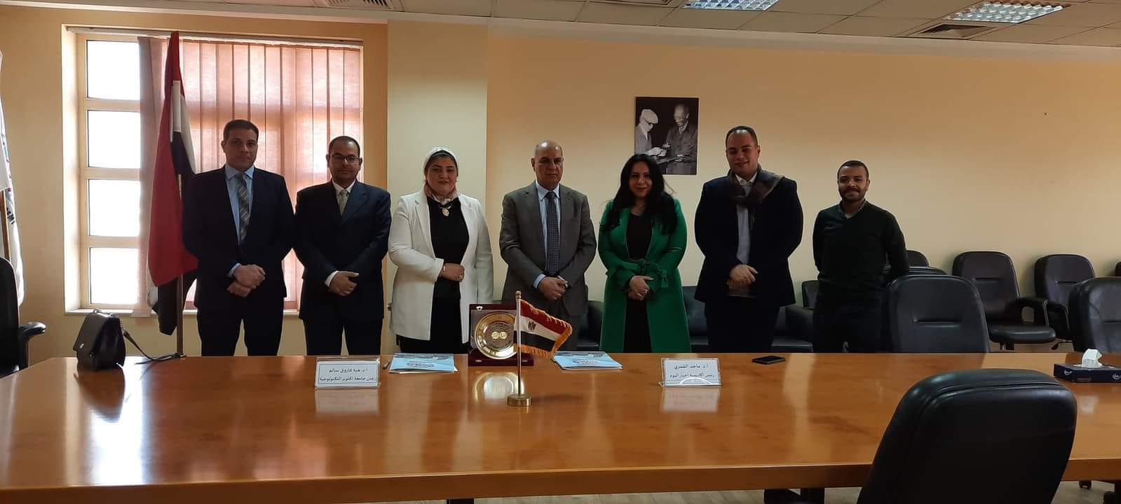 جامعة ٦ أكتوبر التكنولوجية توقع بروتوكول تعاون مع أكاديمية أخبار اليوم وقعت جامعة ٦ أكتوبر التكنولوجية 15547