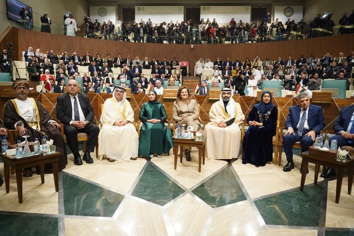 وزيرة التخطيط والتنمية الاقتصادية تشارك بحفل إعلان الفائزين في جائزة التميز الحكومي العربي القاهرة في 5 22048