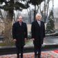 التقى السيد الرئيس عبد الفتاح السيسى اليوم بالقصر الرئاسي في العاصمة الأرمينية ييريفان مع الرئيس فاهاجن