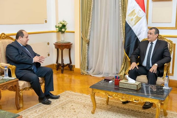 وزارة الإنتاج الحربي: وزير الدولة للإنتاج الحربي يستقبل سفير مصر بكرواتيا لبحث التعاون 67111