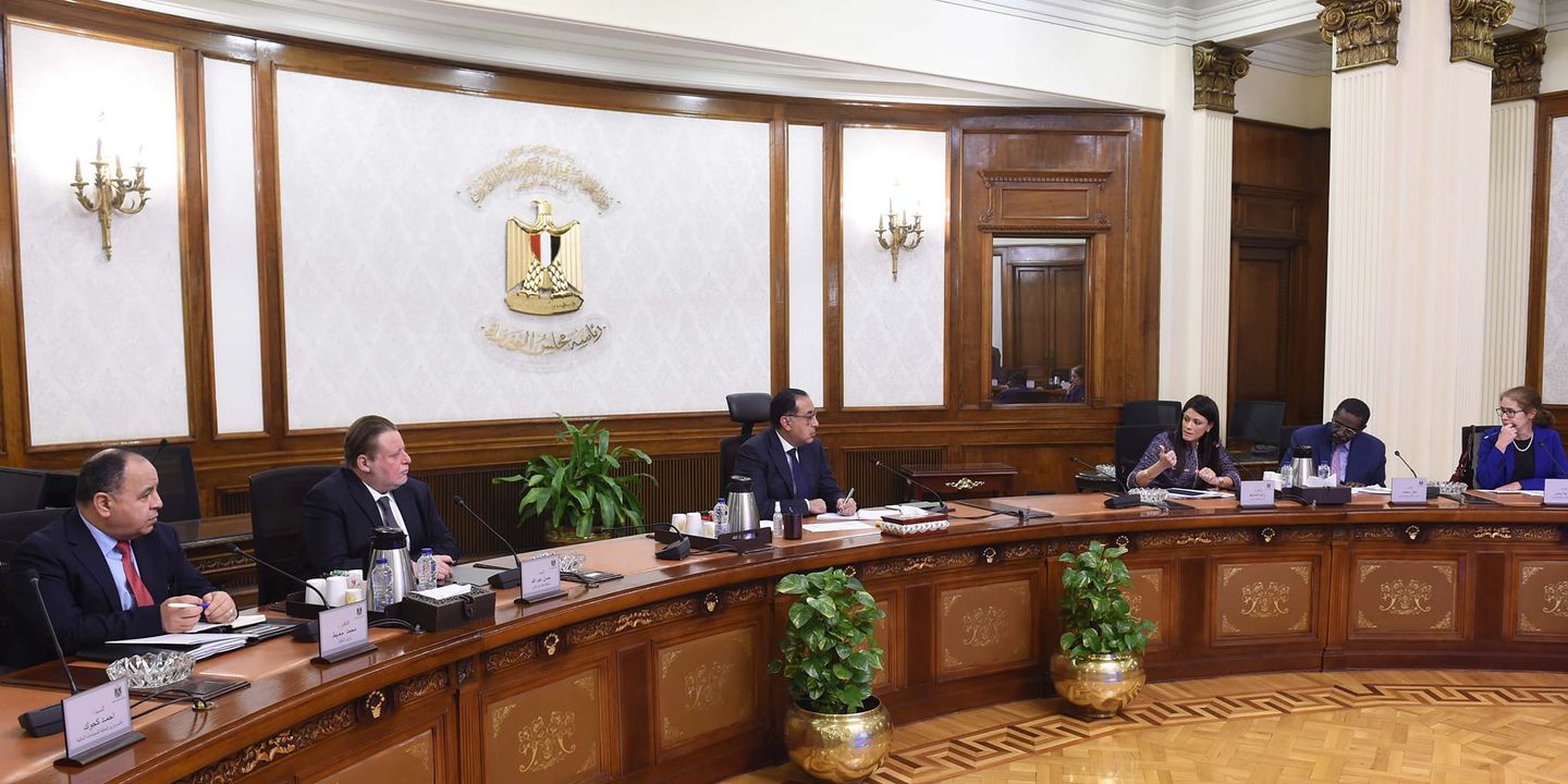 رئيس الوزراء يتابع ملفات التعاون مع مجموعة البنك الدولي عقد الدكتور مصطفى مدبولي، رئيس مجلس الوزراء، 69716
